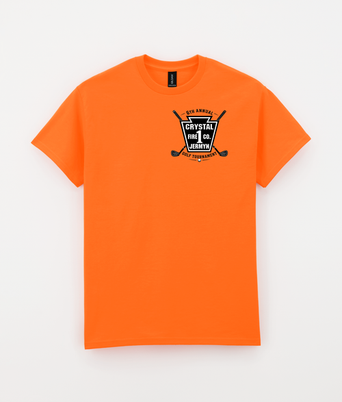 Crystal Fire Co. Golf tournament Staff Shirt